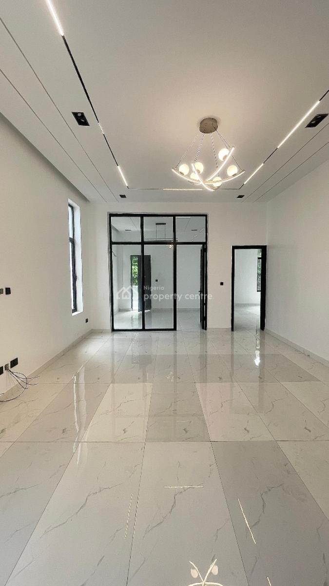 Automated 5 Bedroom Detached Duplex + Office + Bq + Swimming Pool, Prestigious Estate in Chevron Alternative, Lekki, Lagos, Detached Duplex for Sale