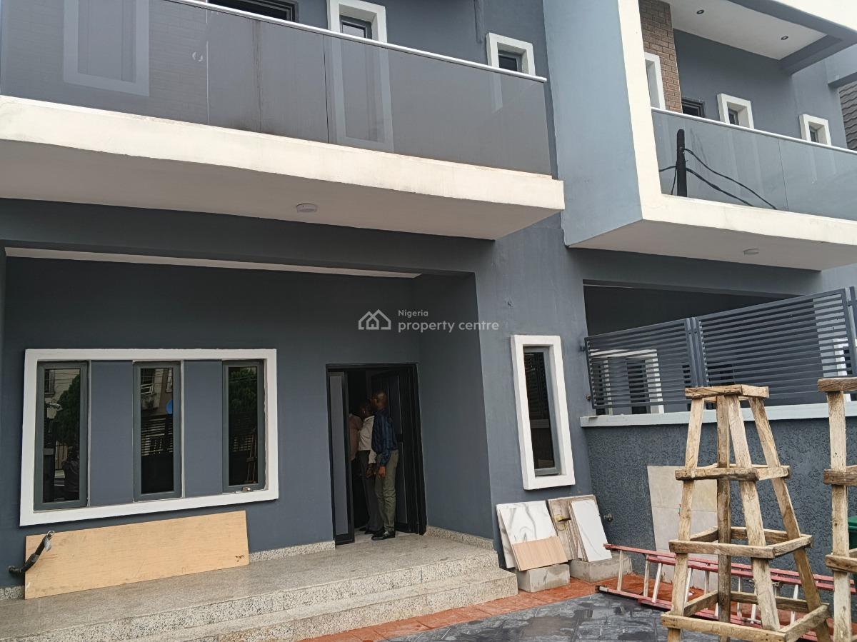 Brandnew Self Compound Terrace Located in a Secured Estate at Ikeja, Ikeja Lagos, Ikeja, Lagos, Terraced Duplex for Sale