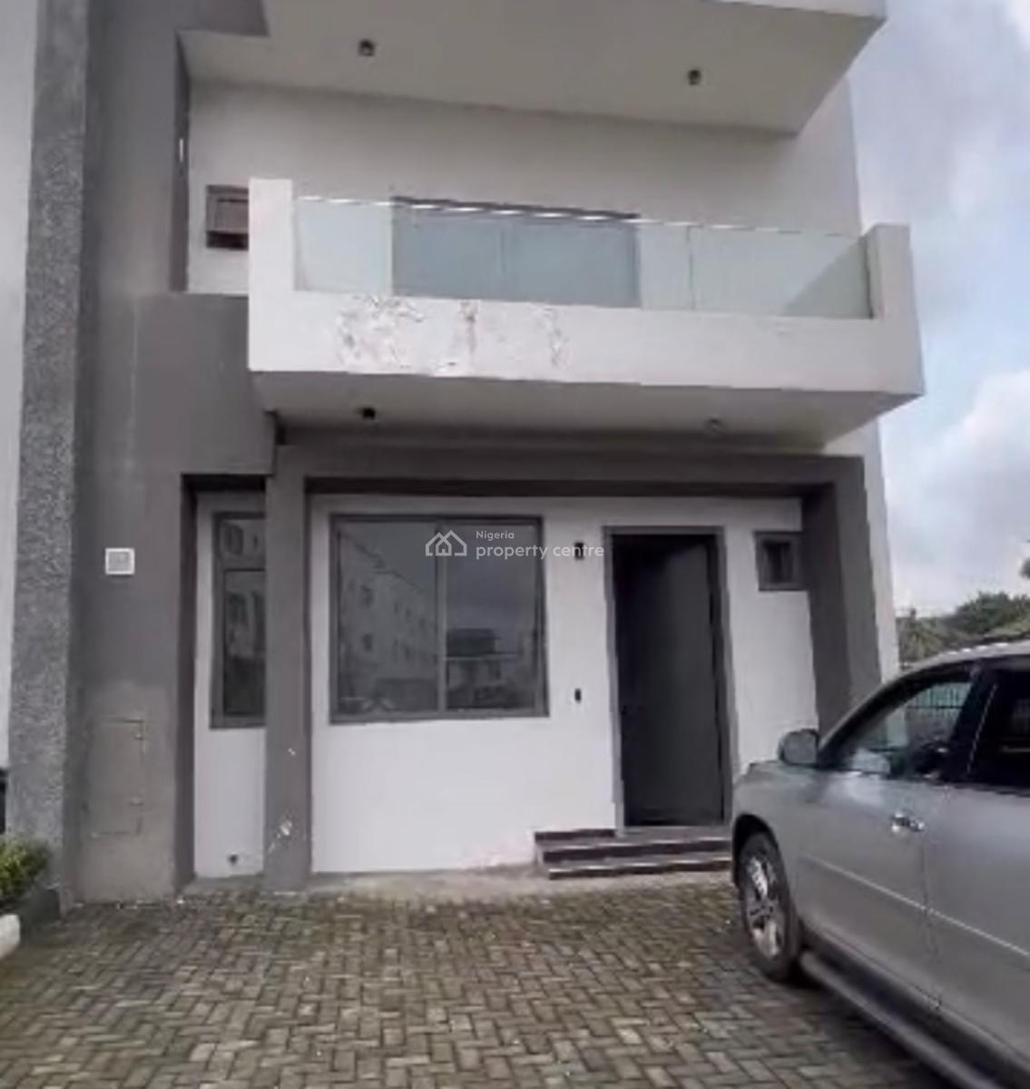 a 4 Bedrooms Terrace Duplex with 1-room Bq, Lakeview, Jabi, Abuja, Terraced Duplex for Rent