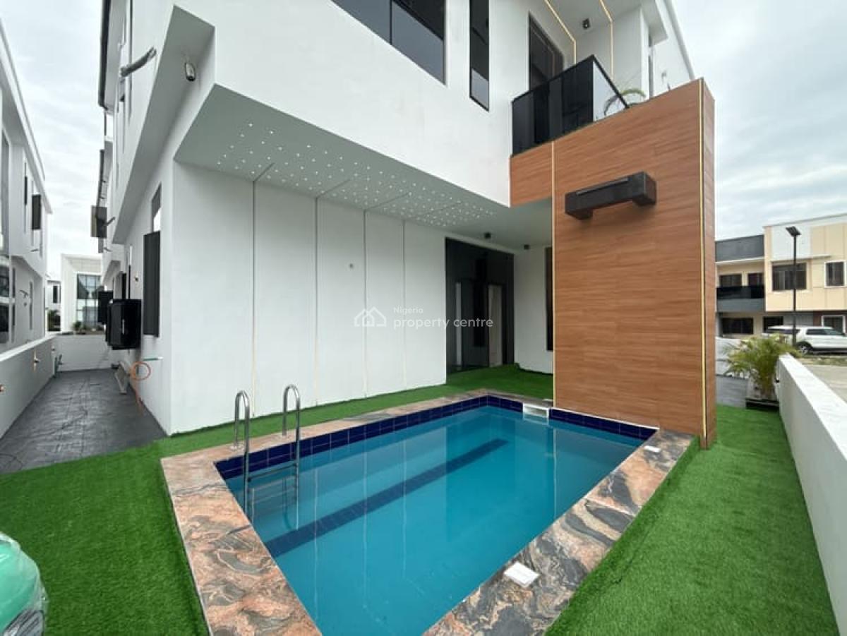 5bedroom Detached Duplex with Swimming Pool, Bq, Chevron, Lekki, Lagos, Detached Duplex for Sale