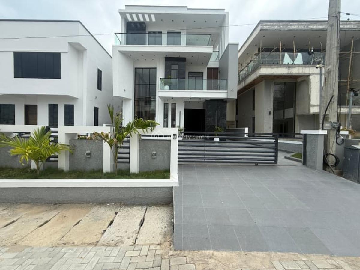 5 Bedrooms Detached Duplex with Cinema, Pool, Pentfloor, Megamound Housing Estate, Lekki County, Ikota, Lekki, Lagos, Detached Duplex for Sale