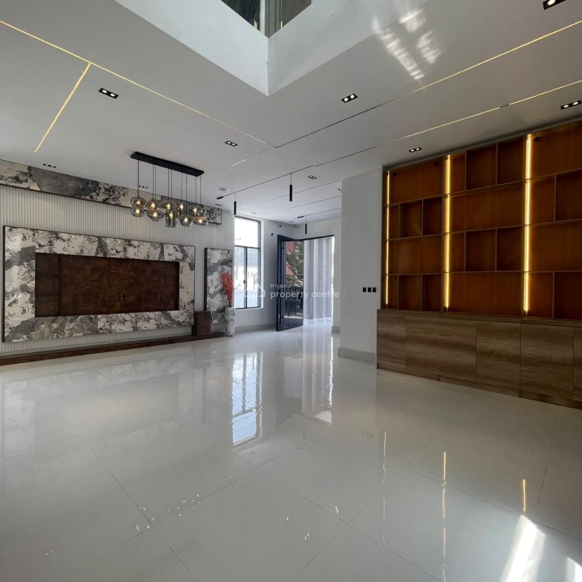 Luxury 5 Bedroom Fully Detached Duplex with Bq & Pool, Chevron Toll Gate, Lekki, Lagos, Detached Duplex for Sale