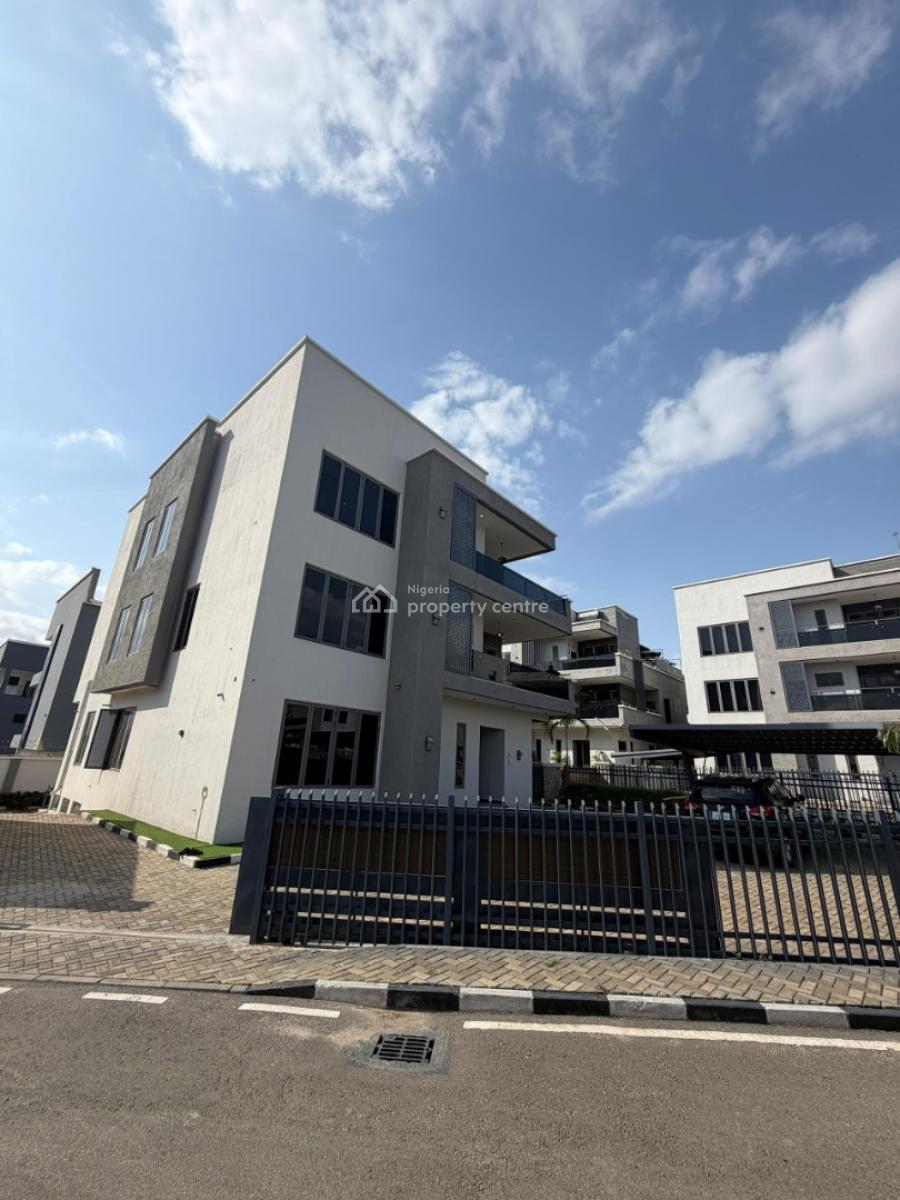 a Fully Detached 5-bed Duplex with Bq Within a Gated Community at Wuye, Wuye, Abuja, Detached Duplex for Sale