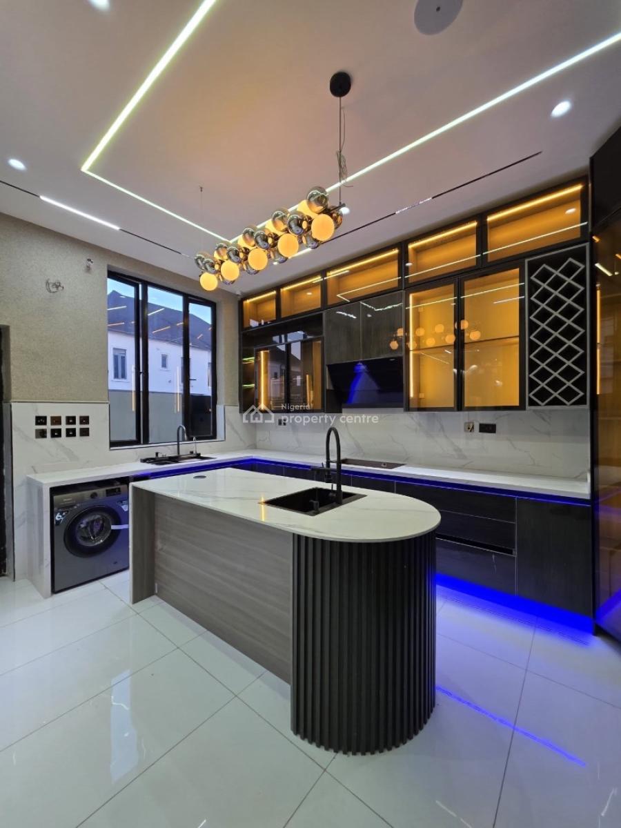 Stunning 5 Bedroom Detached Duplex with Swimming Pool and Bq, 2nd Toll Gate, Lekki, Lagos, Detached Duplex for Sale