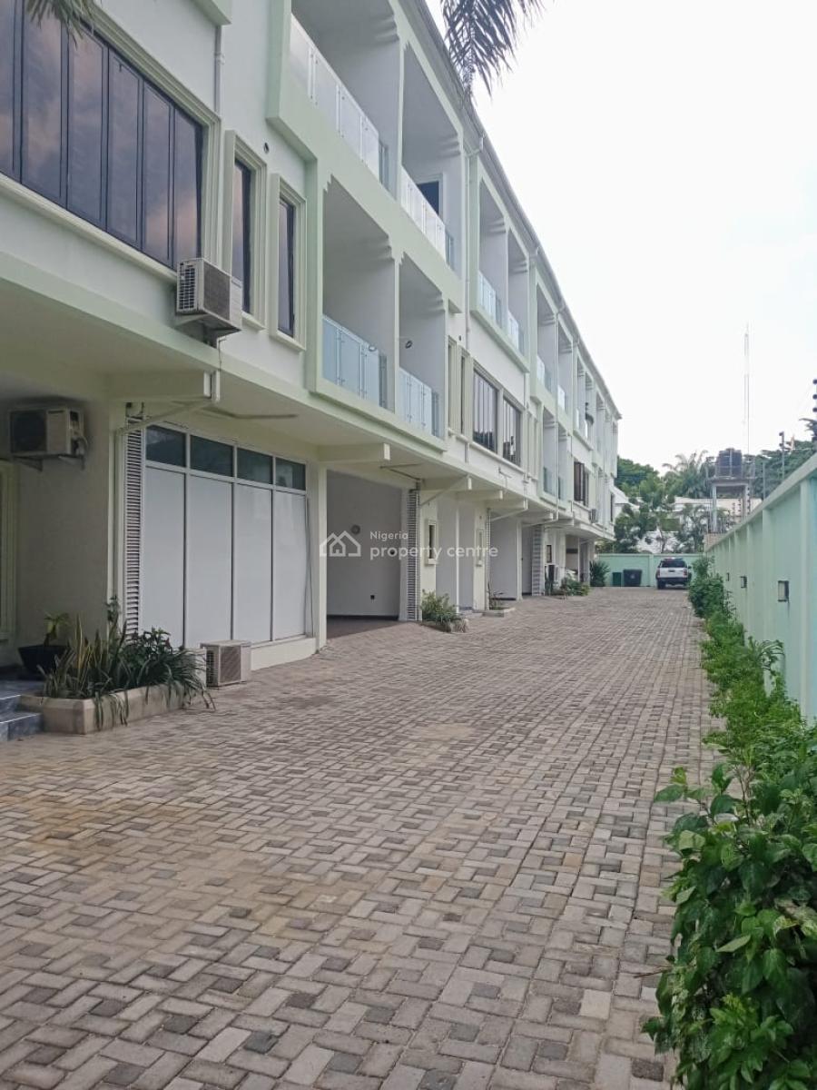 4 Bedroom Terrace Duplex with Bq, Laundry, Personal Backyard/gr, Off Milverton Road ., Old Ikoyi, Ikoyi, Lagos, Terraced Duplex for Sale
