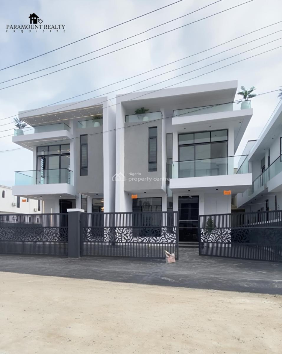 Executive  4-bedrooms Semi-detached Duplex with Bq, Ikota, Lekki, Lagos, House for Sale