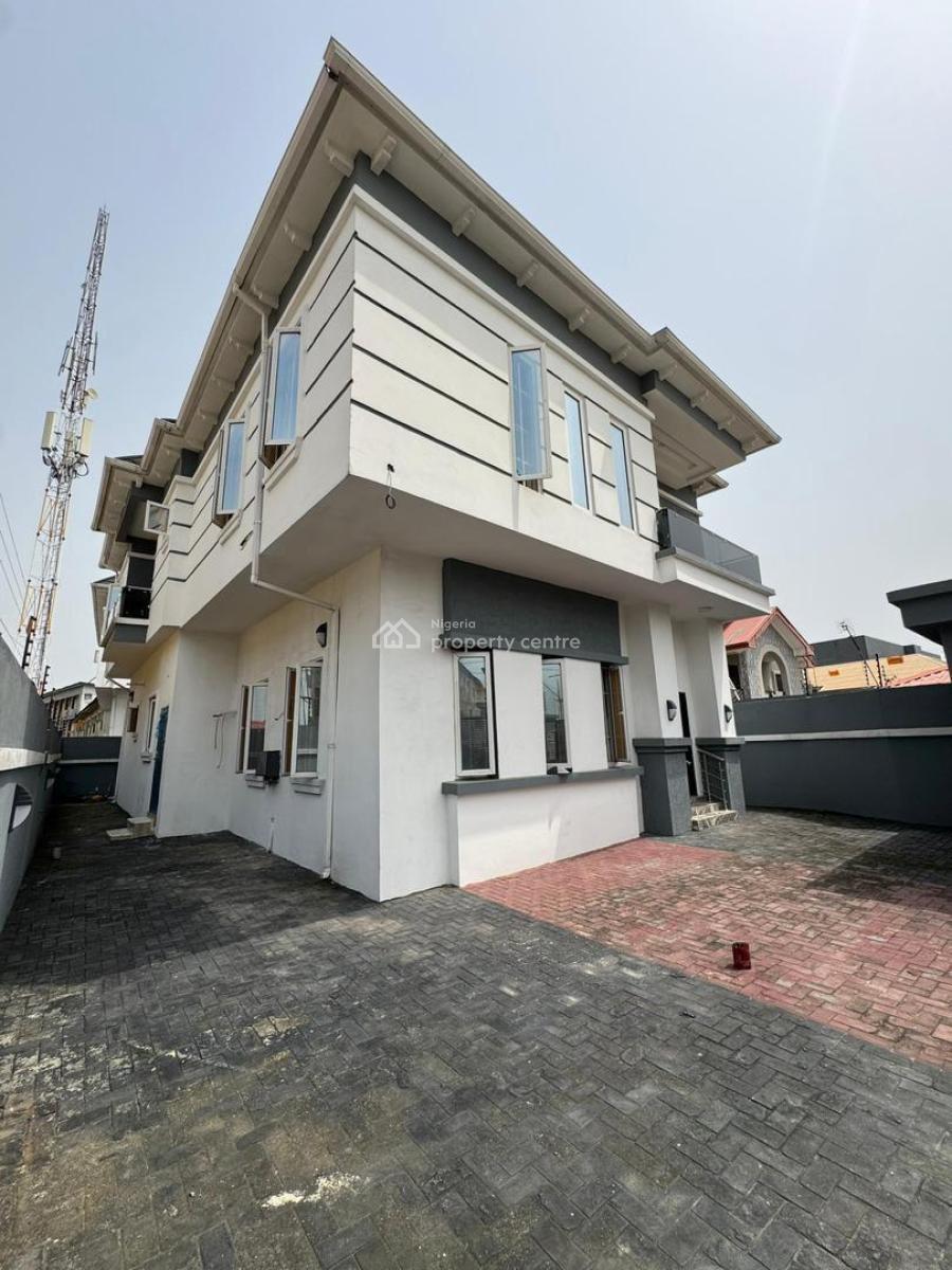 Luxury 5bedroom Fully Detached Duplex with a Bq, Secured Estate, Agungi, Lekki, Lagos, Detached Duplex for Rent