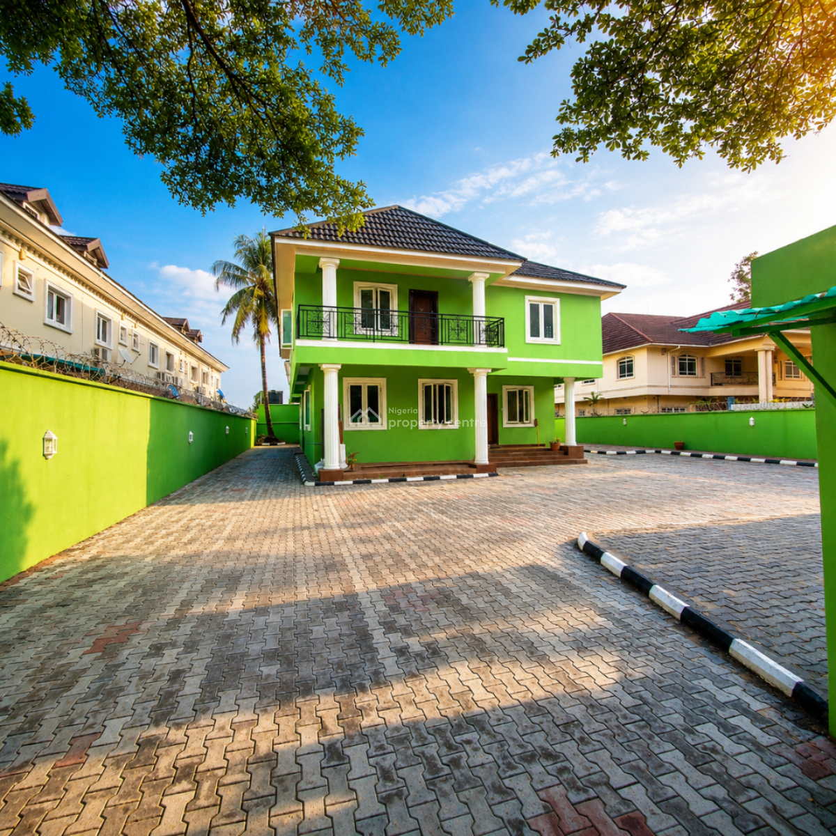 Very Massive 5 Bedroom Fully Detached Duplex with 2rooms Bq, Vgc, Vgc, Lekki, Lagos, Detached Duplex for Rent