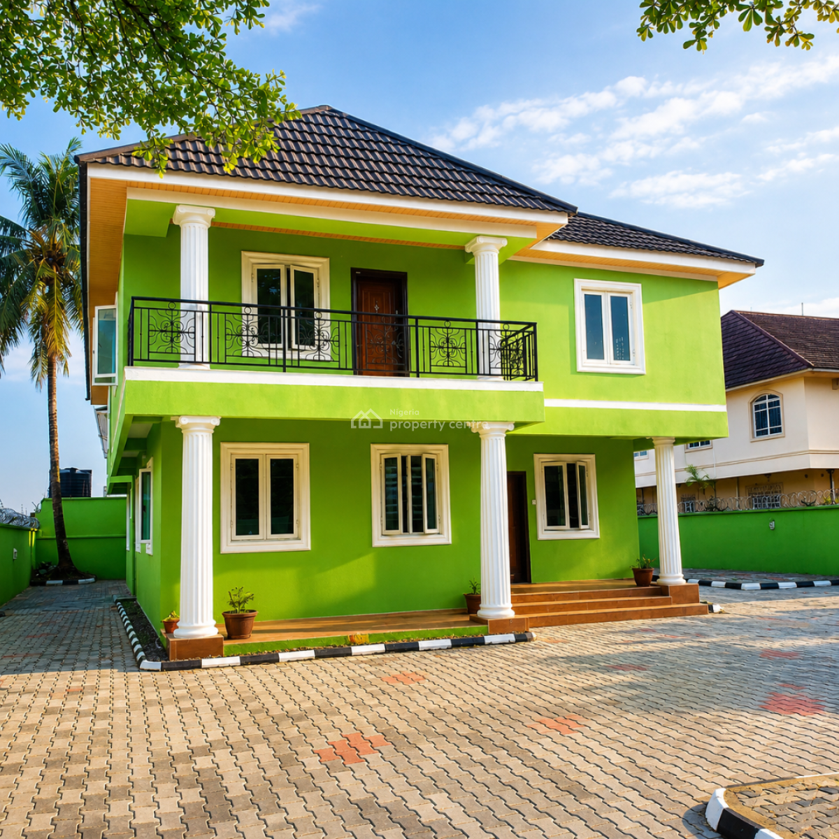 Very Massive 5 Bedroom Fully Detached Duplex with 2rooms Bq, Vgc, Vgc, Lekki, Lagos, Detached Duplex for Rent