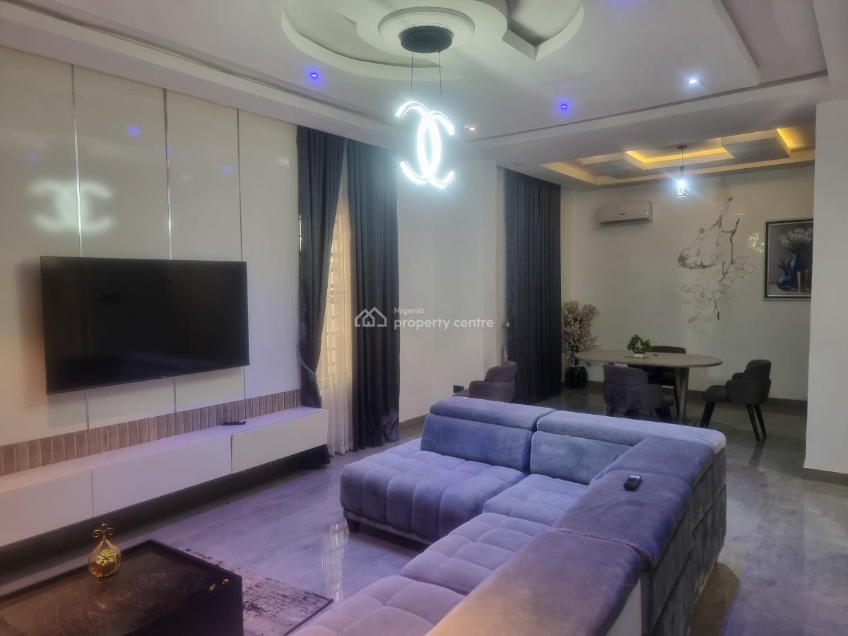 Smart Fully Furnished 2 Bedroom Apartment, Estate By Nut Axis, Lugbe District, Abuja, Flat / Apartment for Rent