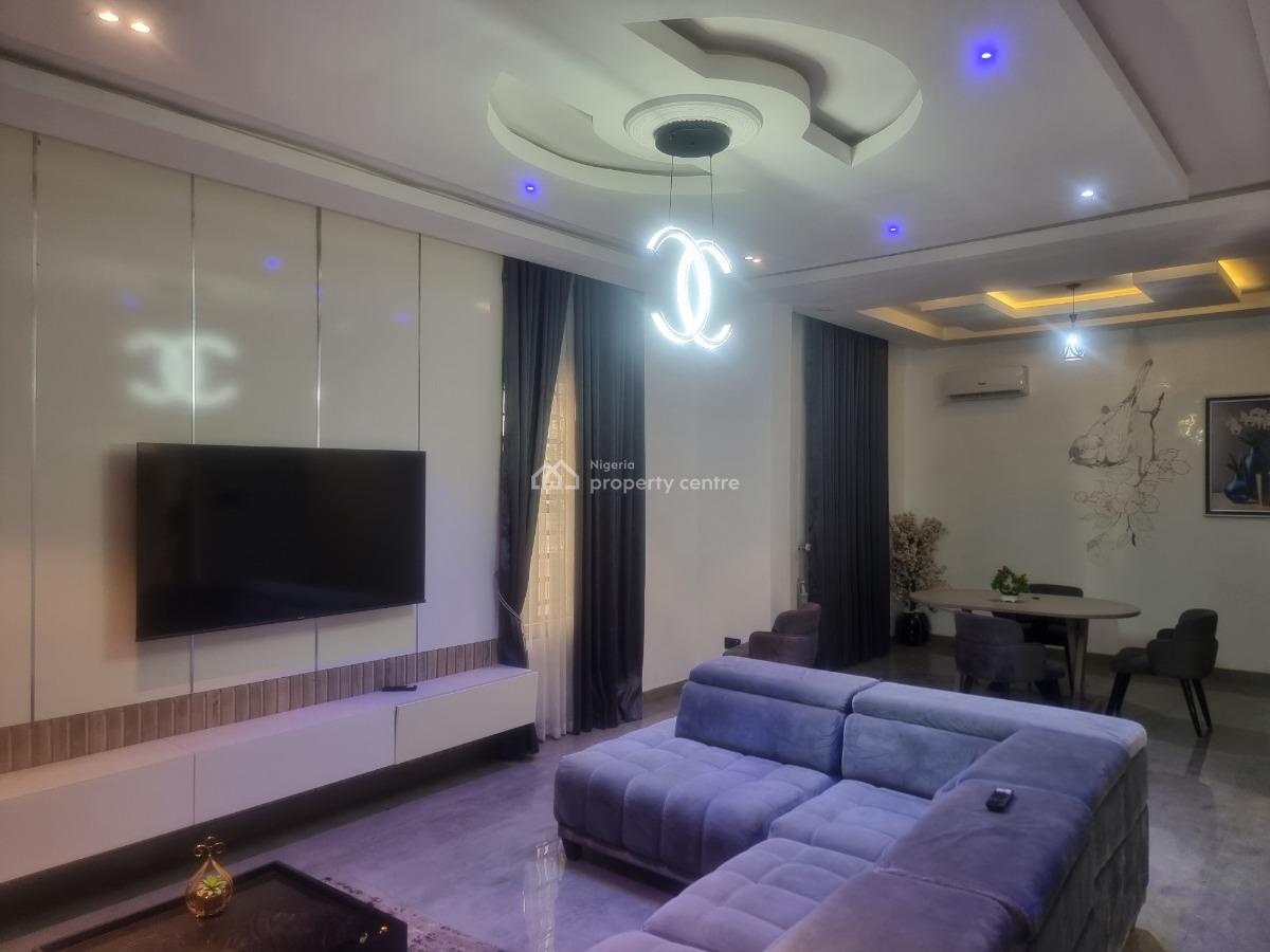 Smart Fully Furnished 2 Bedroom Apartment, Estate By Nut Axis, Lugbe District, Abuja, Flat / Apartment for Rent