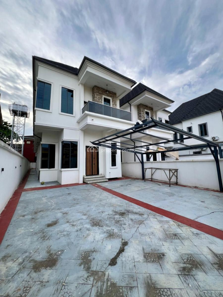 Luxury 5 Bed Fully Detached Duplex with Bq, Osapa London, Osapa, Lekki, Lagos, Detached Duplex for Sale