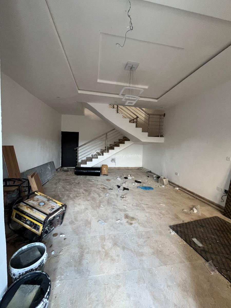 Luxury 4bed with Bq , Constant Light in a Secured Est, Abraham Adesanya, Ajah, Lagos, Terraced Duplex for Sale