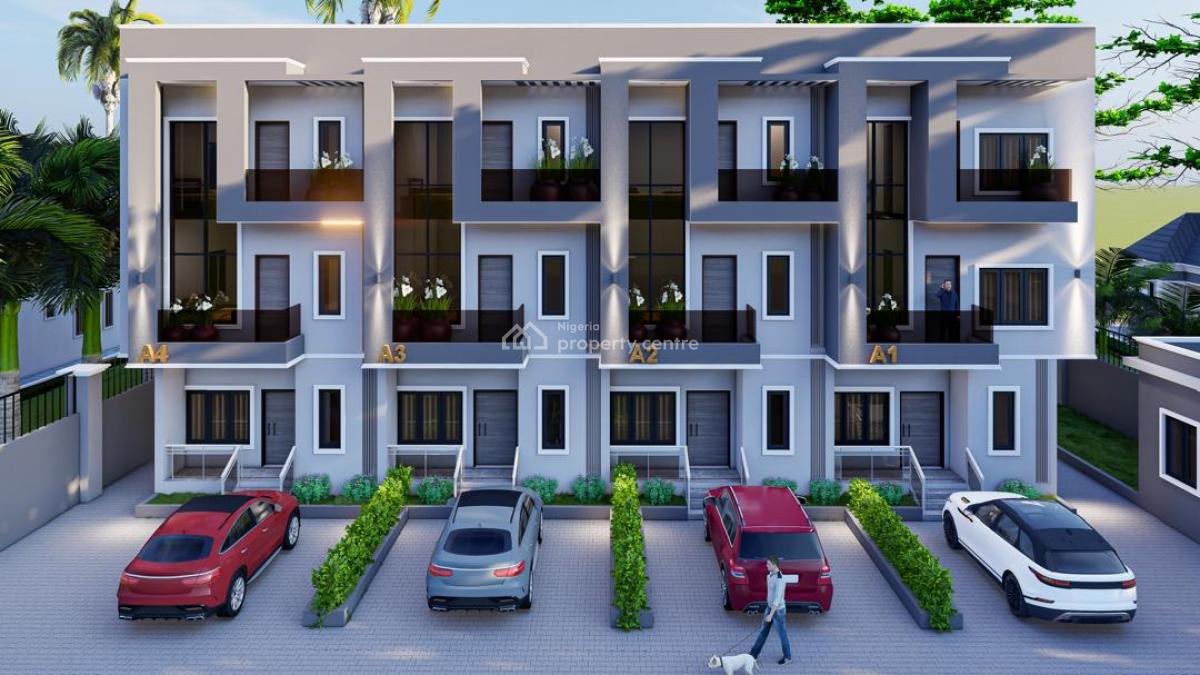 Brand New 4-bedroom Terraced Duplex in Millenium Homes Estate Oniru, Millenium Homes Estate, Oniru, Victoria Island (vi), Lagos, Terraced Duplex for Sale