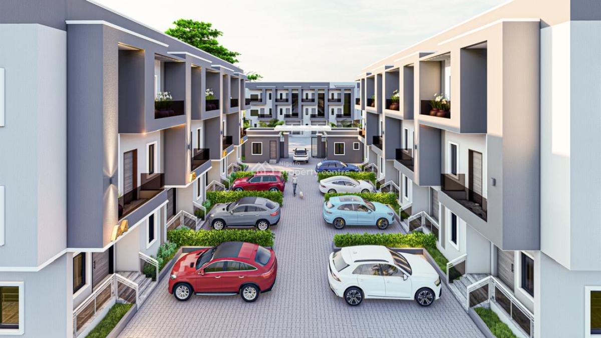 Brand New 4-bedroom Terraced Duplex in Millenium Homes Estate Oniru, Millenium Homes Estate, Oniru, Victoria Island (vi), Lagos, Terraced Duplex for Sale