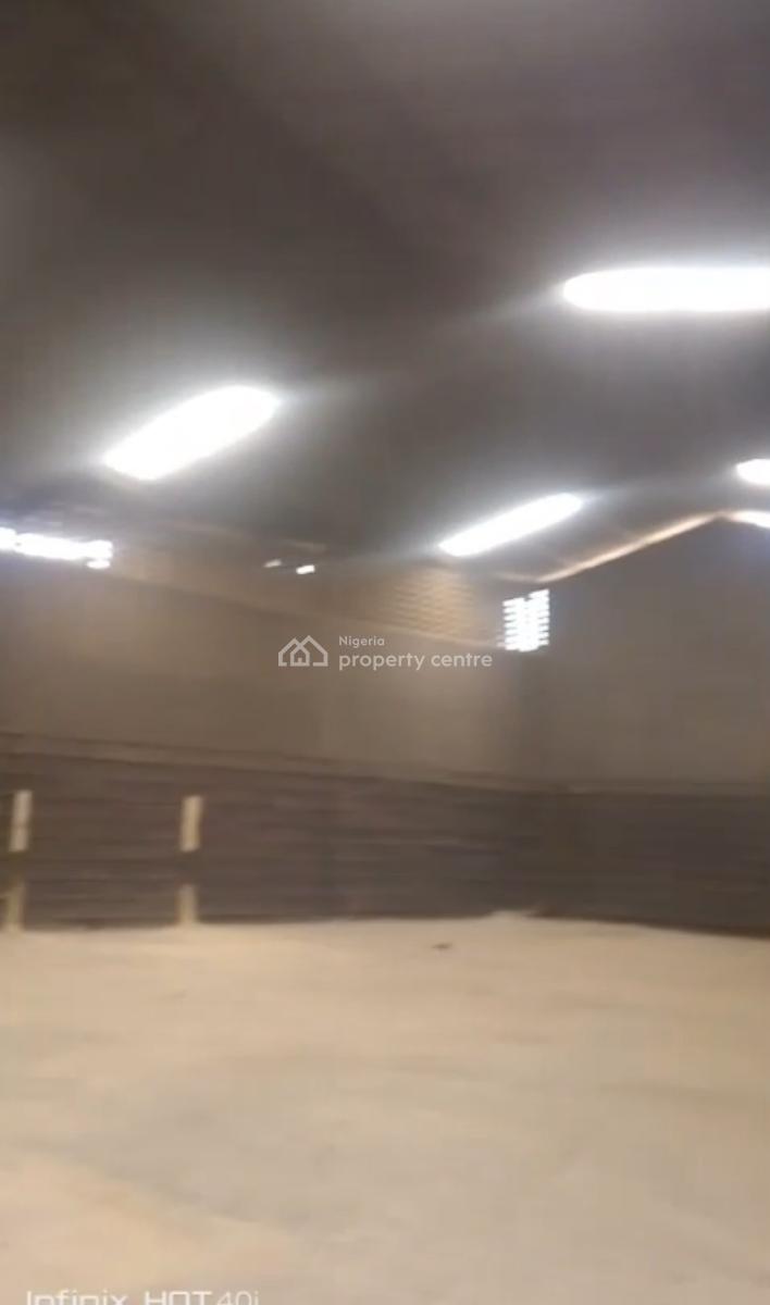1100sqm of Warehouse for Storage, Airport Road, Ikeja, Lagos, Warehouse for Rent