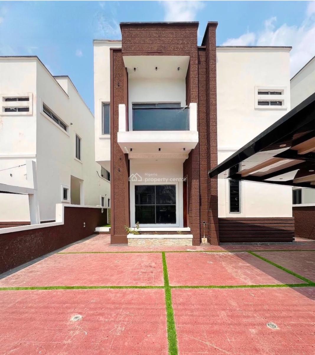 Contemporary 5 Bedroom Fully Detached Duplex, Ikota, Lekki, Lagos, Detached Duplex for Sale