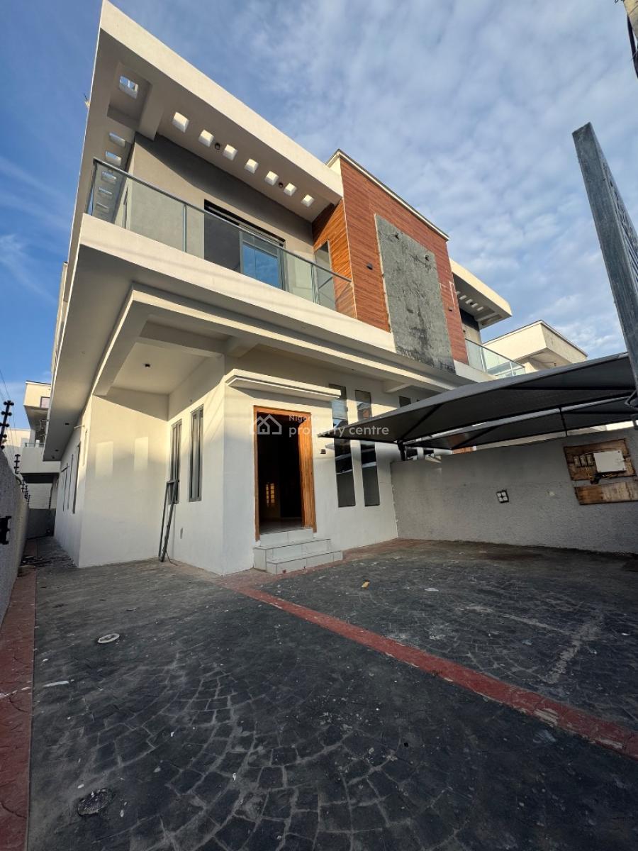 Sweetnice Lovely 4 Bedroom Duplex Semi Detached with Bq Self Compound, Orchid Road Lekki Royal Phine Estate, Lekki, Lagos, Semi-detached Duplex for Rent