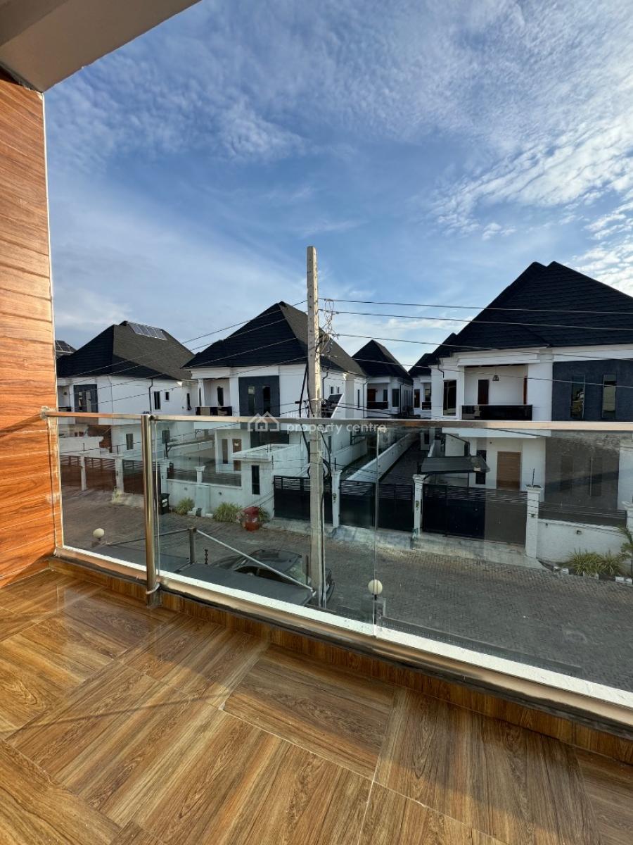 Sweetnice Lovely 4 Bedroom Duplex Semi Detached with Bq Self Compound, Orchid Road Lekki Royal Phine Estate, Lekki, Lagos, Semi-detached Duplex for Rent