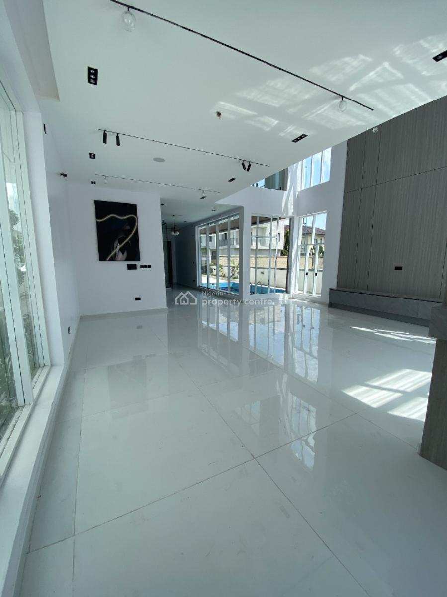 Contemporary 5 Bedroom House with Swimming Pool and Cinema, Osapa, Lekki, Lagos, Detached Duplex for Sale