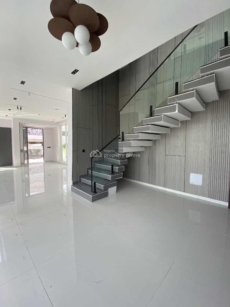 Contemporary 5 Bedroom House with Swimming Pool and Cinema, Osapa, Lekki, Lagos, Detached Duplex for Sale