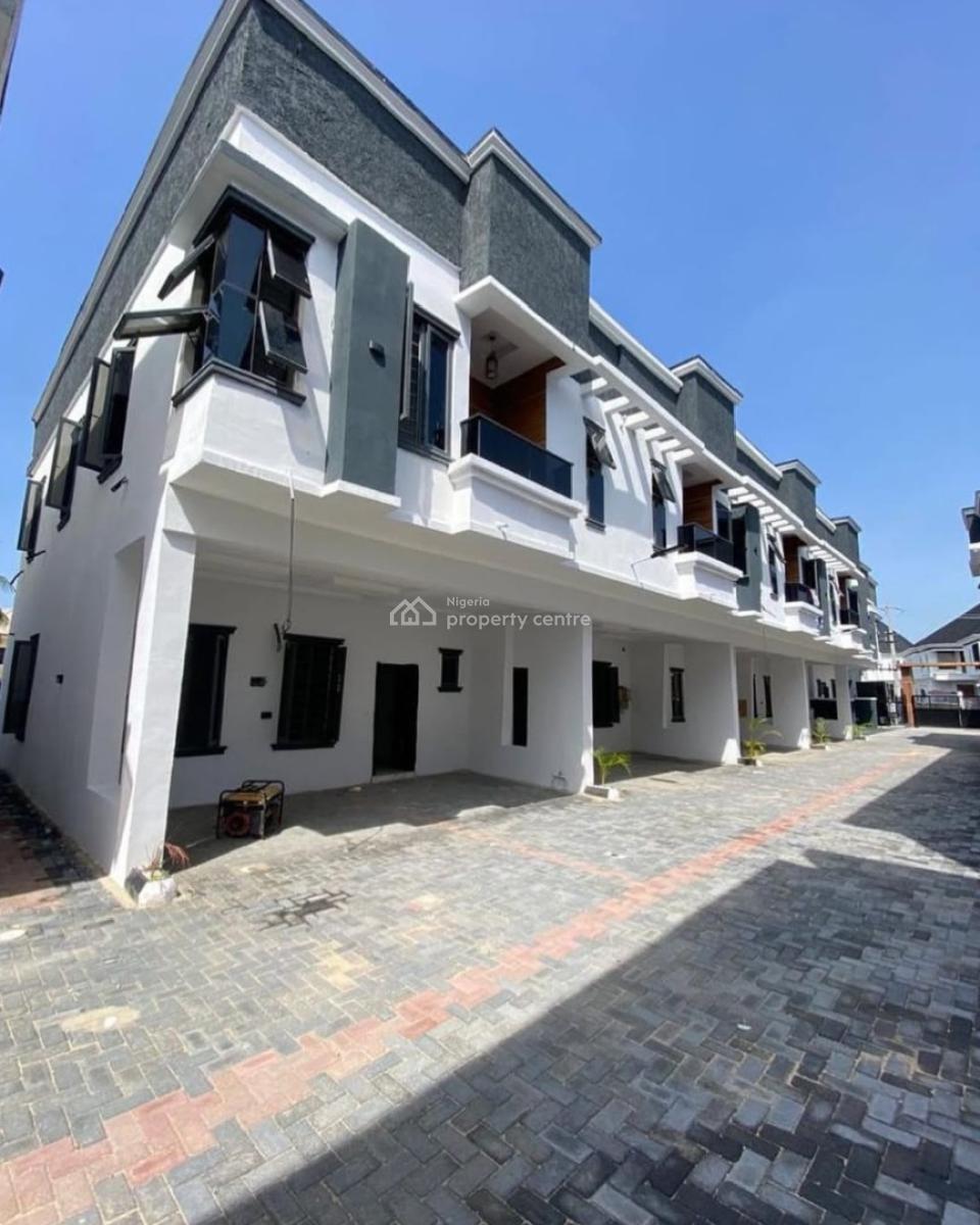 Serviced 4 Bedroom Terrace Duplex  an Access Code Estate, Ikota, Lekki, Lagos, Terraced Duplex for Sale