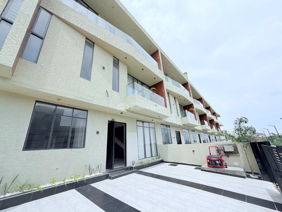 Brand New 5bedrooms Terrace with Bq Self Compound, Lekki Phase1, Lekki Phase 1, Lekki, Lagos, Terraced Duplex for Sale