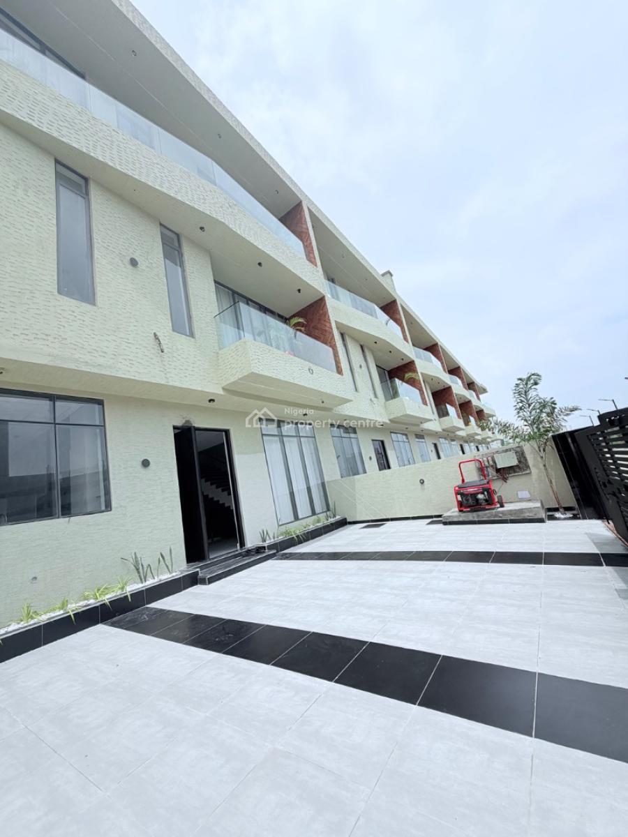 Brand New 5bedrooms Terrace with Bq Self Compound, Lekki Phase1, Lekki Phase 1, Lekki, Lagos, Terraced Duplex for Sale
