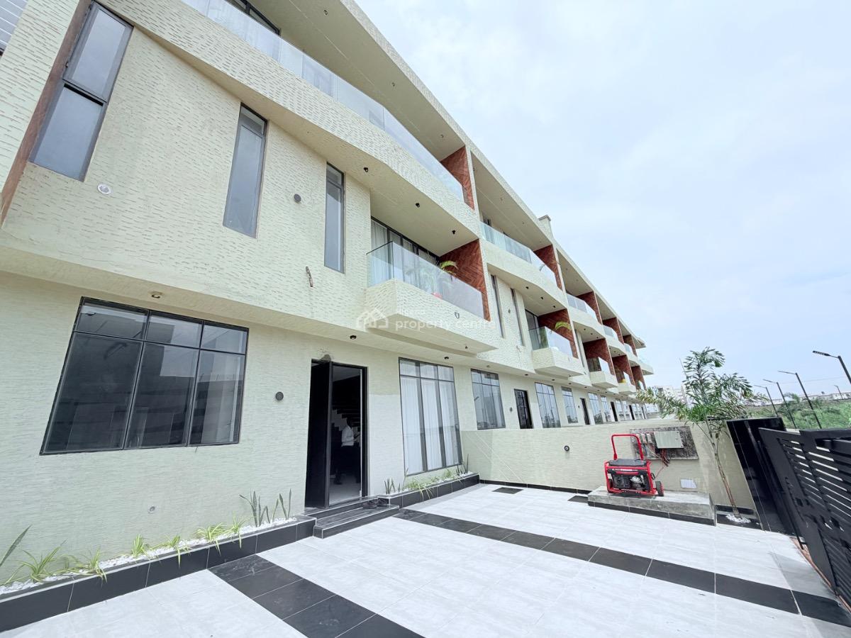 Brand New 5bedrooms Terrace with Bq Self Compound, Lekki Phase1, Lekki Phase 1, Lekki, Lagos, Terraced Duplex for Sale