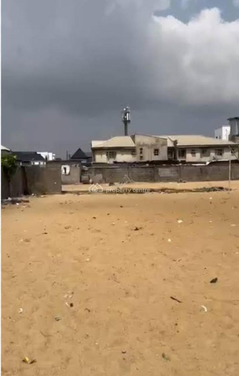 2300sqm Empty Space Facing Lekki Express Way, Close to Qmb Supermarket By Elf Bus Stop, Lekki Phase 1, Lekki, Lagos, Commercial Land for Rent