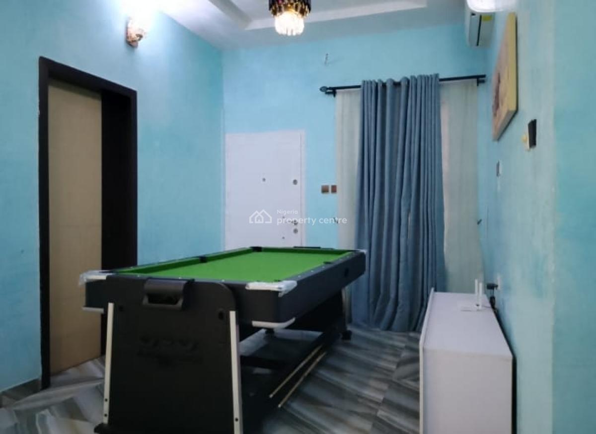 Furnished 5 Bedroom Fully Detached Duplex with Swimming Pool and Bq, Osapa London, Osapa, Lekki, Lagos, Detached Duplex for Rent