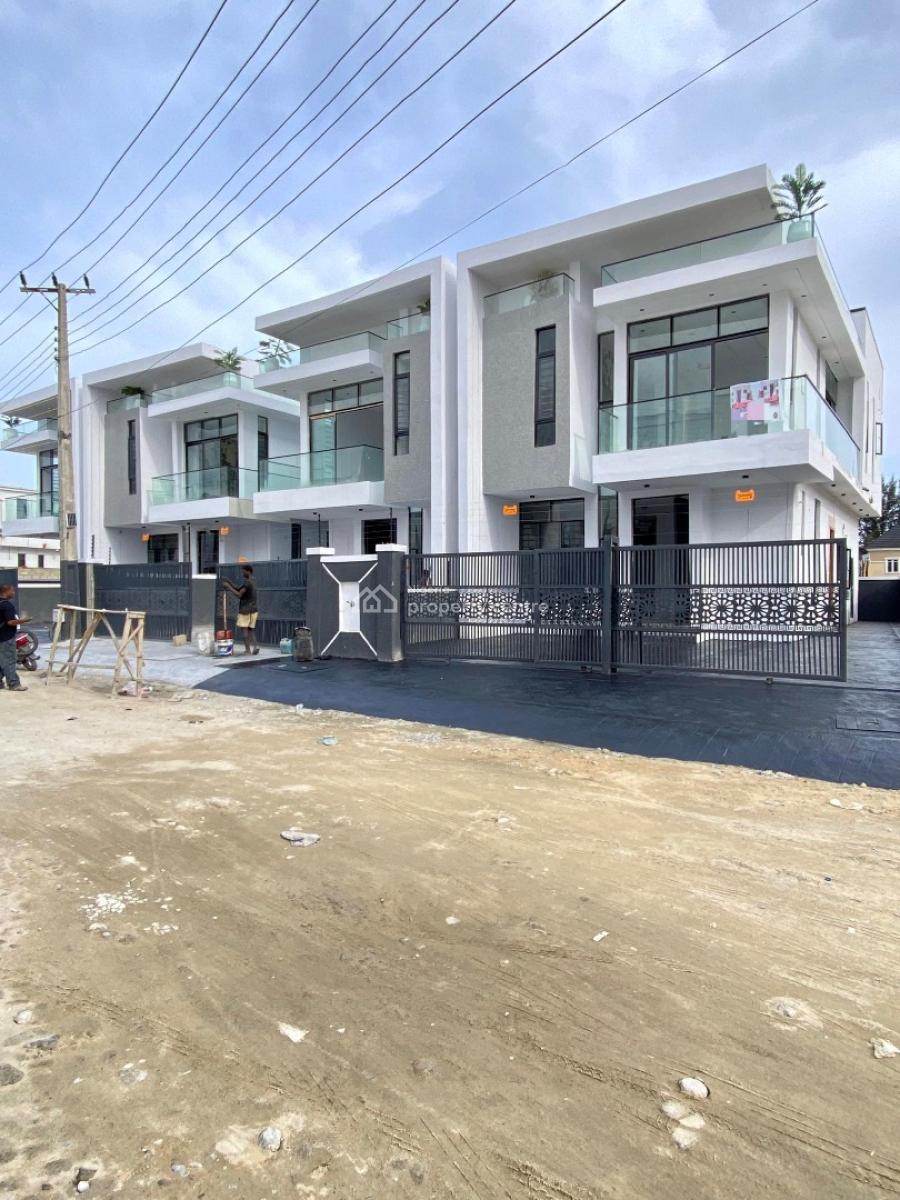 Exquisite 4 Bedroom Semi Detached Duplex, Ikota, Lekki, Lagos, Terraced Duplex for Sale
