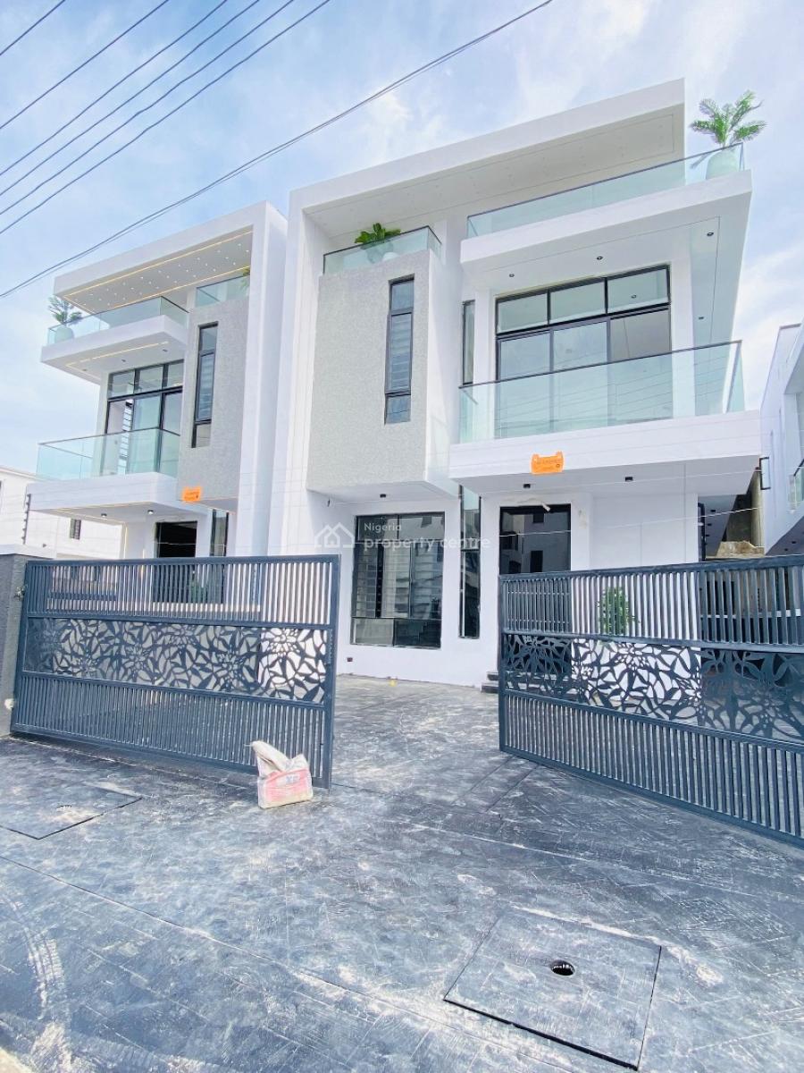 Exquisite 4 Bedroom Semi Detached Duplex, Ikota, Lekki, Lagos, Terraced Duplex for Sale