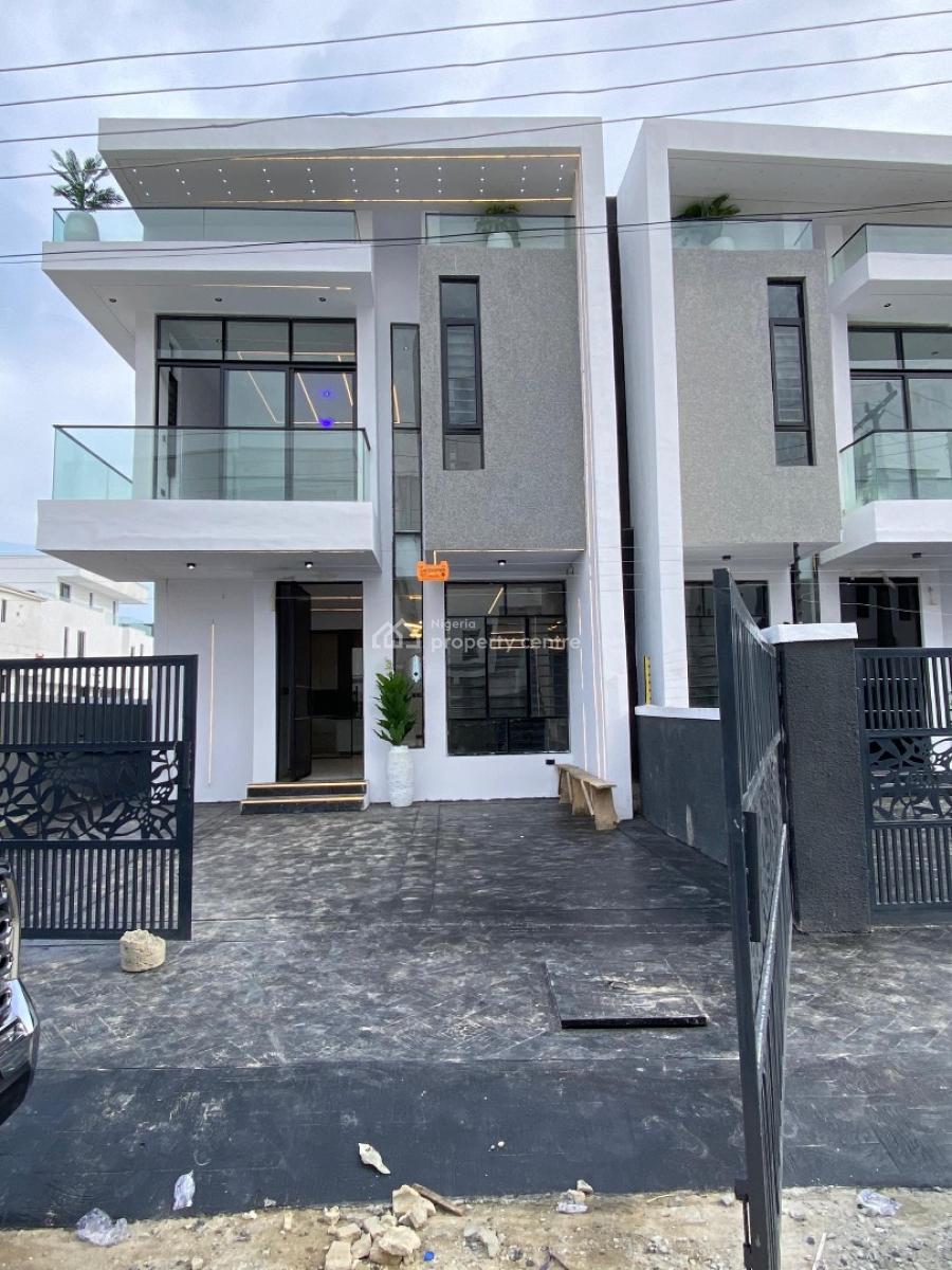 Exquisite 4 Bedroom Semi Detached Duplex, Ikota, Lekki, Lagos, Terraced Duplex for Sale