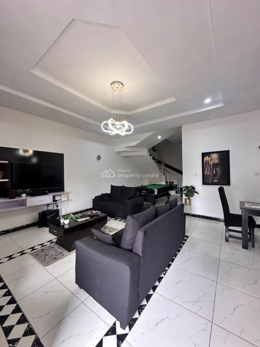 Fully Furnished and Affordable Duplex, Ikota Estate, Lekki, Lagos, Semi-detached Duplex for Rent