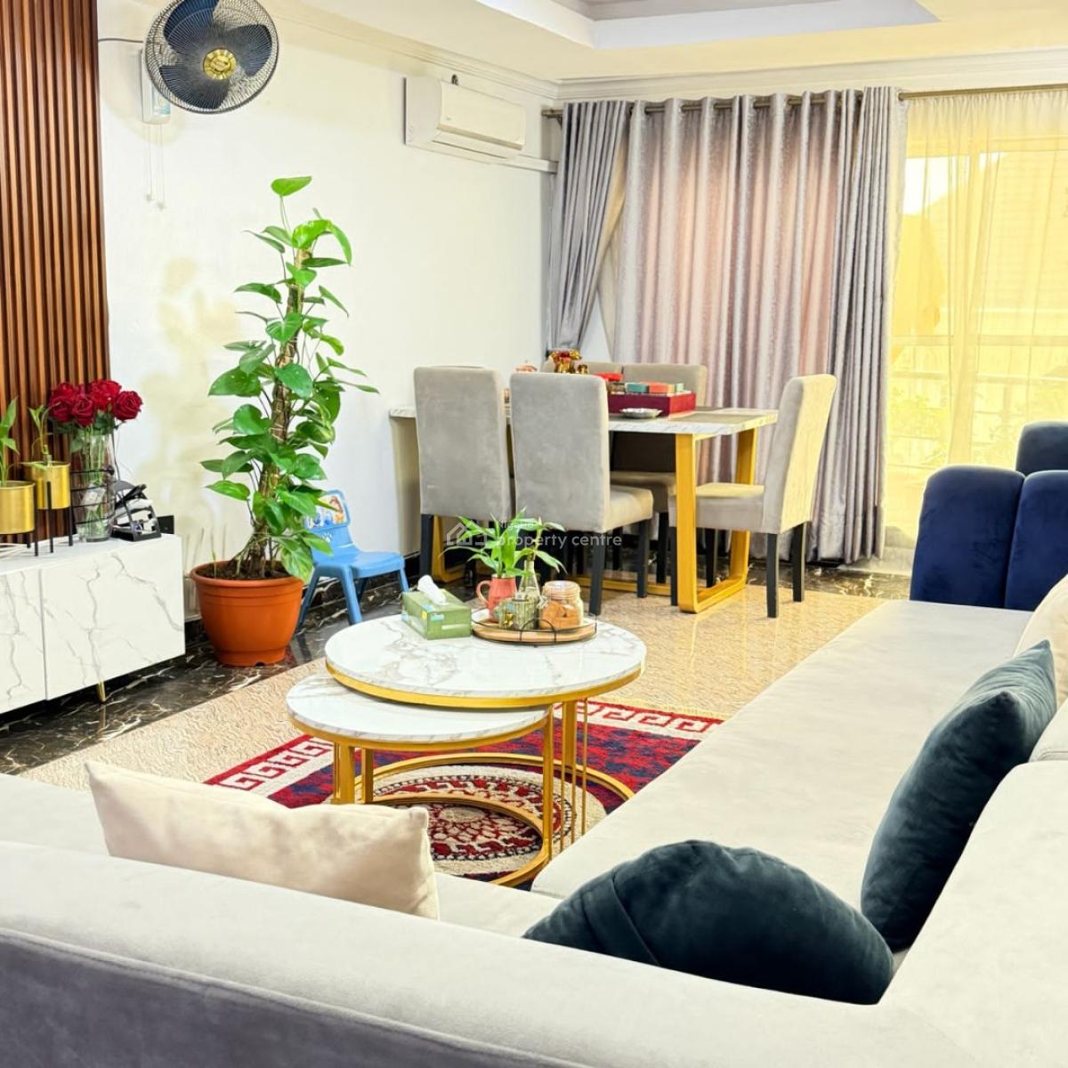 Furnished & Service 3 Bedroom Apartment, Ikeja Gra, Ikeja, Lagos, Flat / Apartment for Rent