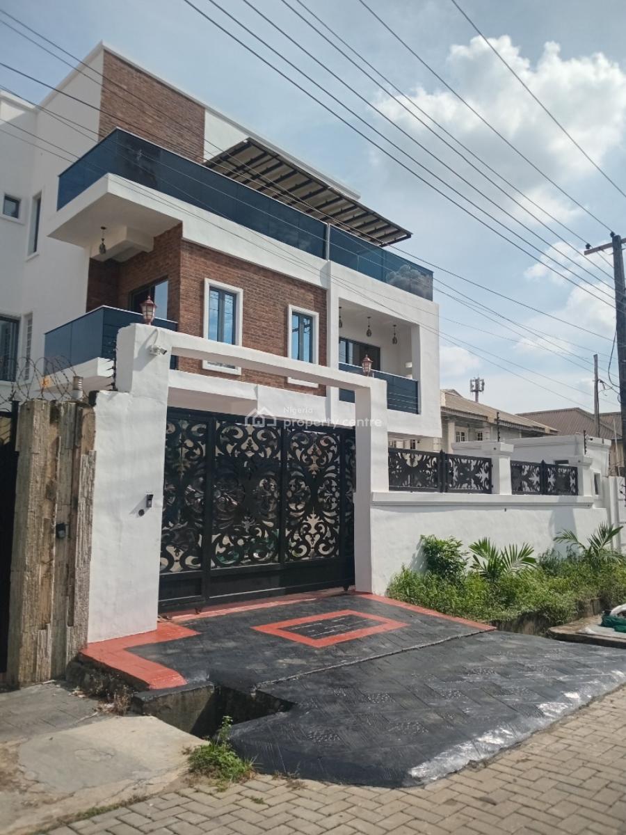 Luxury 2 Storey of 5 Bedroom Duplex with Bq, Harmony Estate, Magodo Phase 1, Magodo, Lagos, Semi-detached Duplex for Sale