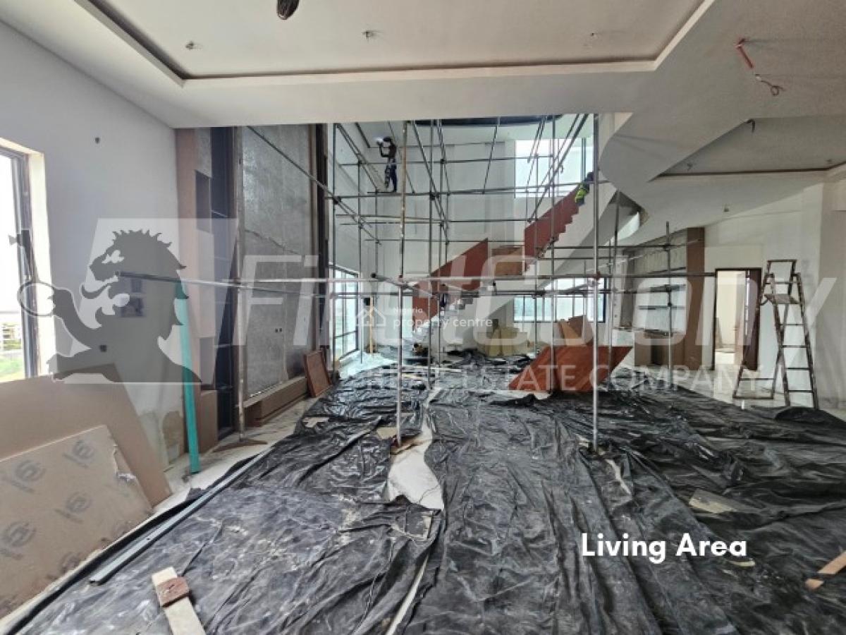 New Built, Gigantic 4 Bedroom Pent-floor Maisonette (with Jetty), Ikoyi, Lagos, Flat / Apartment for Sale