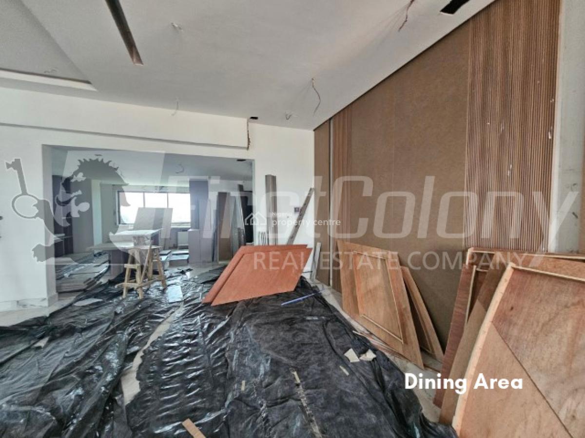 New Built, Gigantic 4 Bedroom Pent-floor Maisonette (with Jetty), Ikoyi, Lagos, Flat / Apartment for Sale