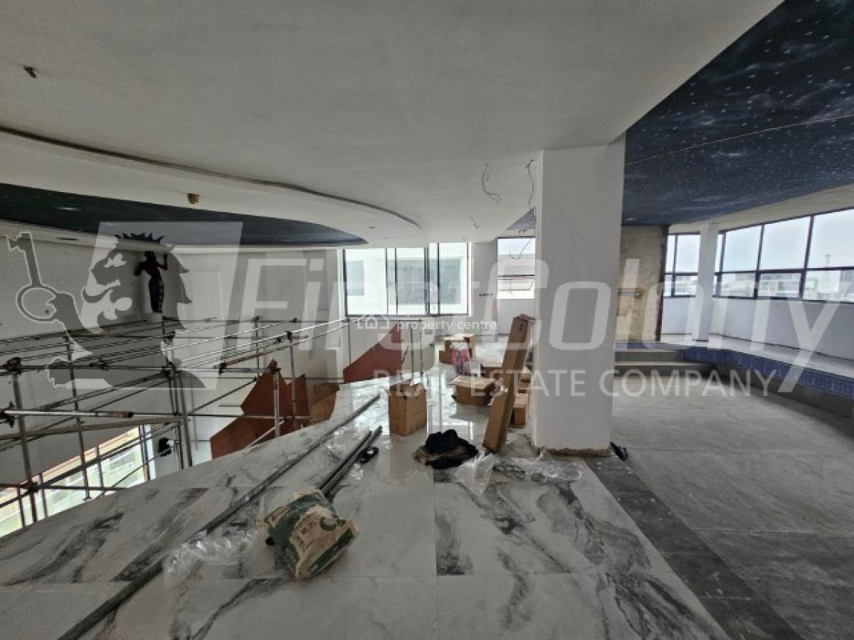 New Built, Gigantic 4 Bedroom Pent-floor Maisonette (with Jetty), Ikoyi, Lagos, Flat / Apartment for Sale