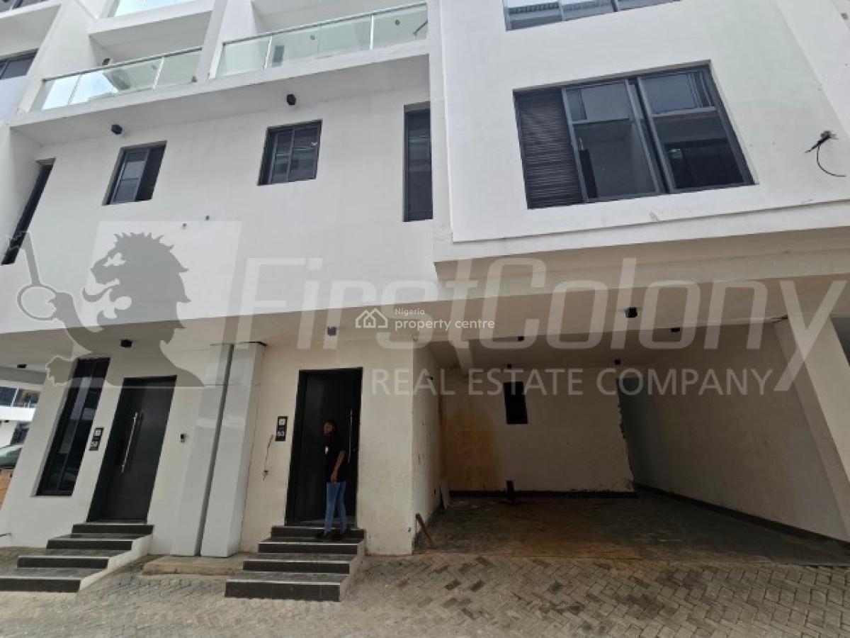 Newly Completed 4 Bedroom Terraced House (fully Serviced), Ikoyi, Lagos, Terraced Duplex for Rent