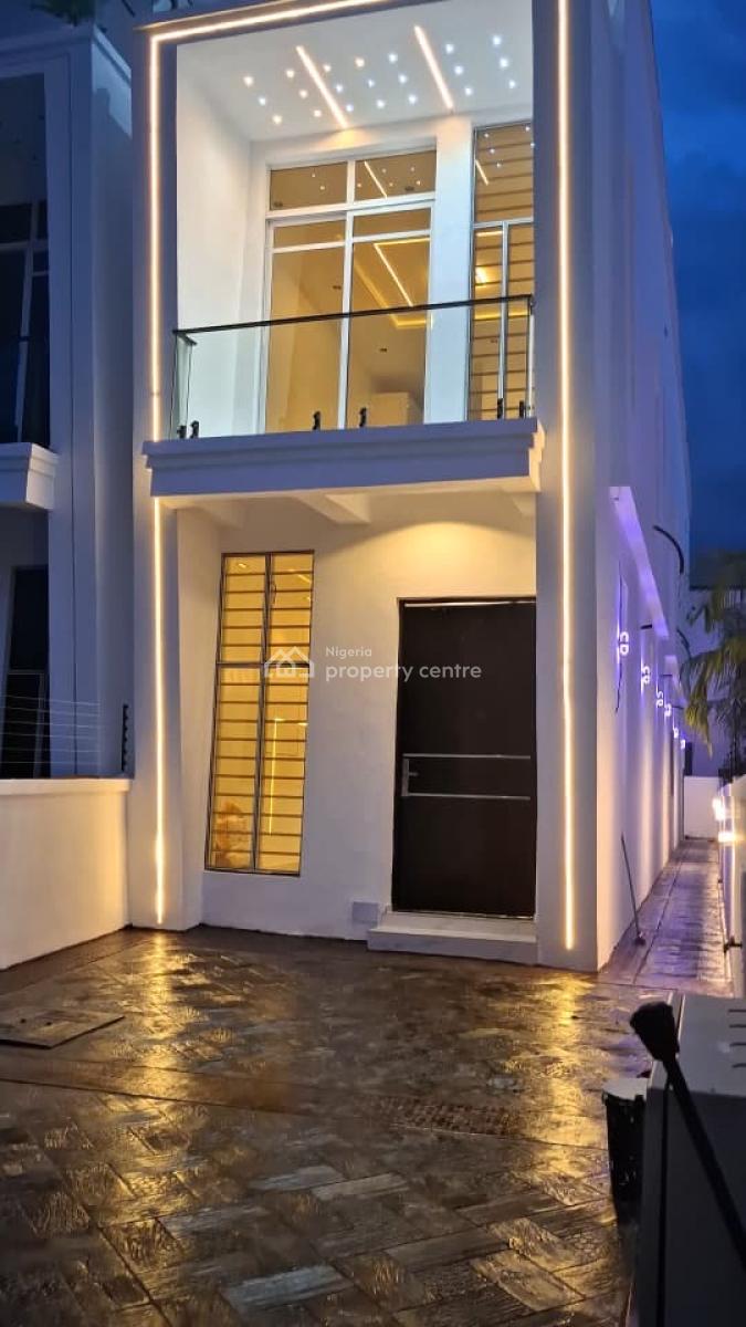 Well Finished and Beautiful 4bedroom Semi Detached House with a Bq, Oakland Estate, Sangotedo, Ajah, Lagos, Semi-detached Duplex for Sale