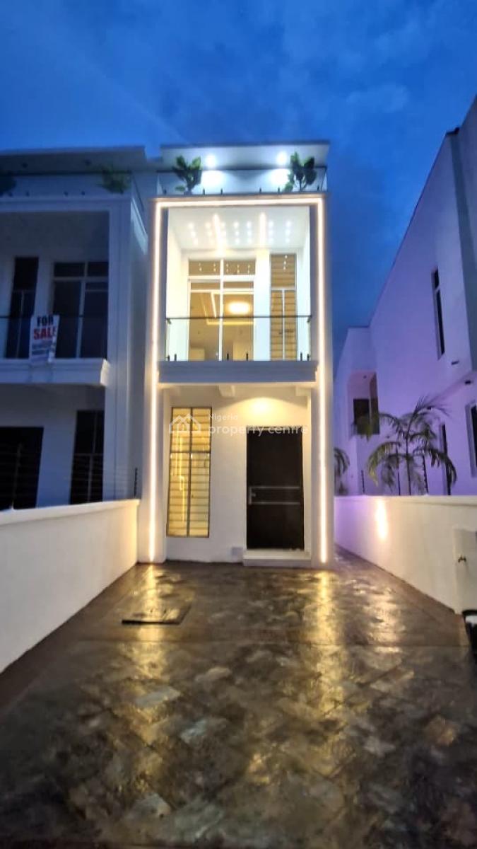 Well Finished and Beautiful 4bedroom Semi Detached House with a Bq, Oakland Estate, Sangotedo, Ajah, Lagos, Semi-detached Duplex for Sale
