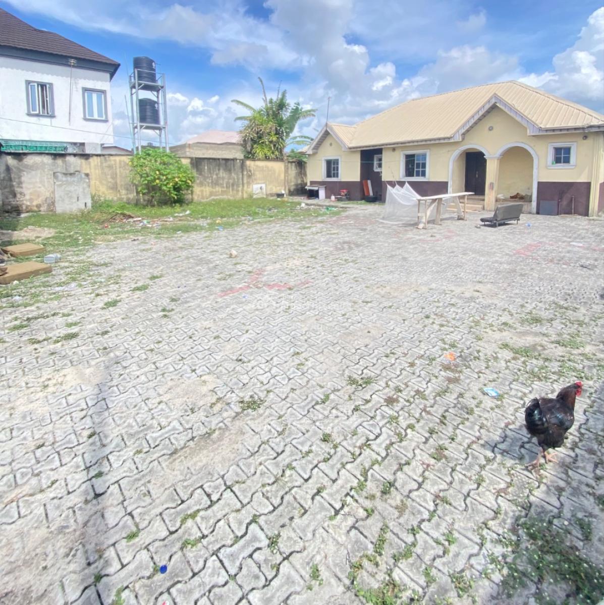 Commercial 3bedroom Bungalow on a Full Plot Facing a Major Road, Directly Facing Eputu Major Road, Eputu, Ibeju Lekki, Lagos, Detached Bungalow for Sale