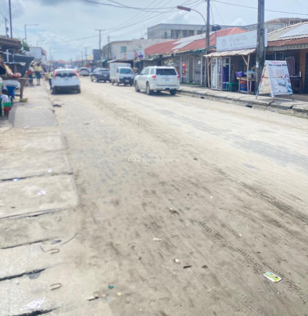Commercial 3bedroom Bungalow on a Full Plot Facing a Major Road, Directly Facing Eputu Major Road, Eputu, Ibeju Lekki, Lagos, Detached Bungalow for Sale