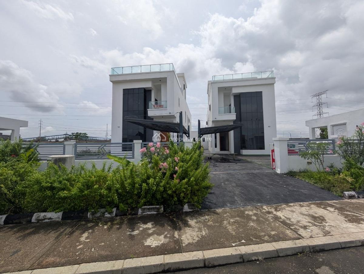 5 Bedroom Detached Duplex with Bq & Cinema, Royal Garden Estate, Ajah, Lagos, Detached Duplex for Sale
