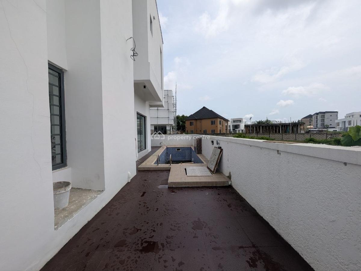 Newly Built 5 Bedroom Detached Duplex with Bq & Cinema, Royal Garden Estate, Ajah, Lagos, Detached Duplex for Sale
