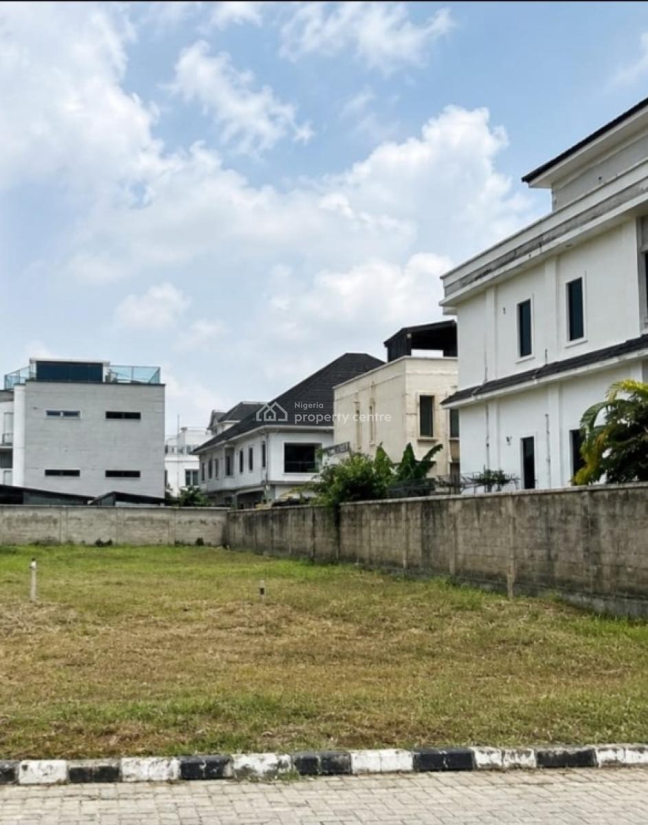 Well Structured Prime Serviced Land Measuring 810sqms, Cowrie Creek Estate, Ikate Elegushi, Lekki, Lagos, Residential Land for Sale