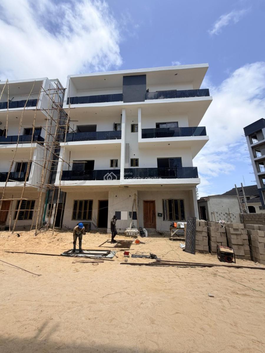4 Bedroom Terrace Cornerpiece Duplex, Freedom Way, Lekki Phase 1, Lekki, Lagos, Terraced Duplex for Sale