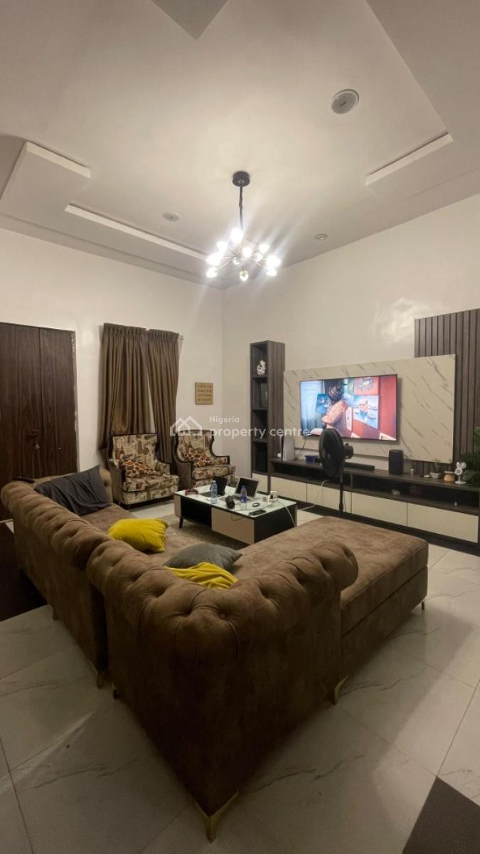 Fully Furnished 4 Bedroom Semi-detached Duplex with Bq, Before Round About, Orchid Road, Lekki, Lagos, Semi-detached Duplex for Rent